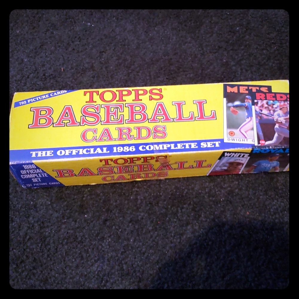 Topps 792 Picture Baseball Cards 1986 Official Set